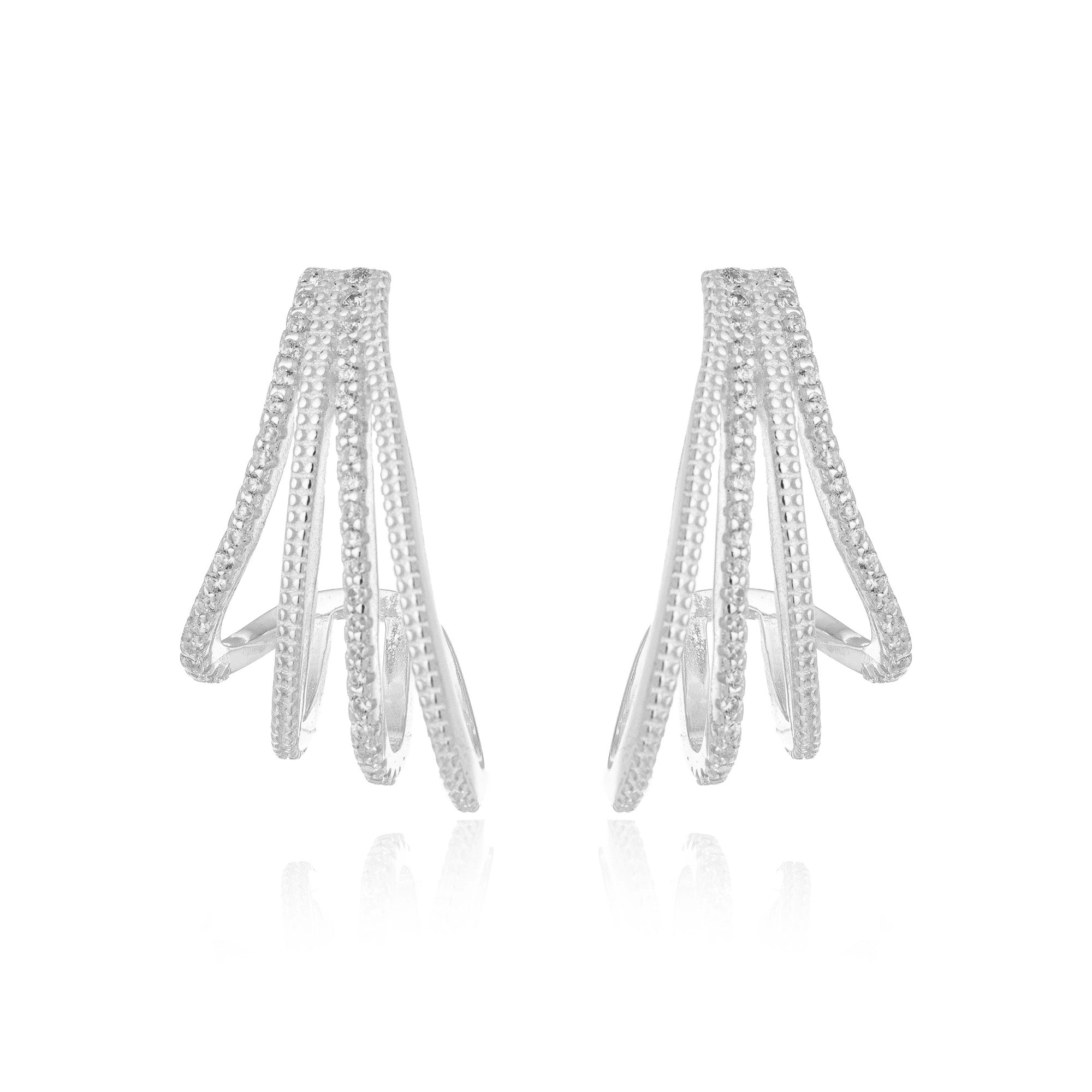 CHAY EARRING | SILVER | ETERNAL LOVE COLLECTION| BRAINSTORM JEWELRY