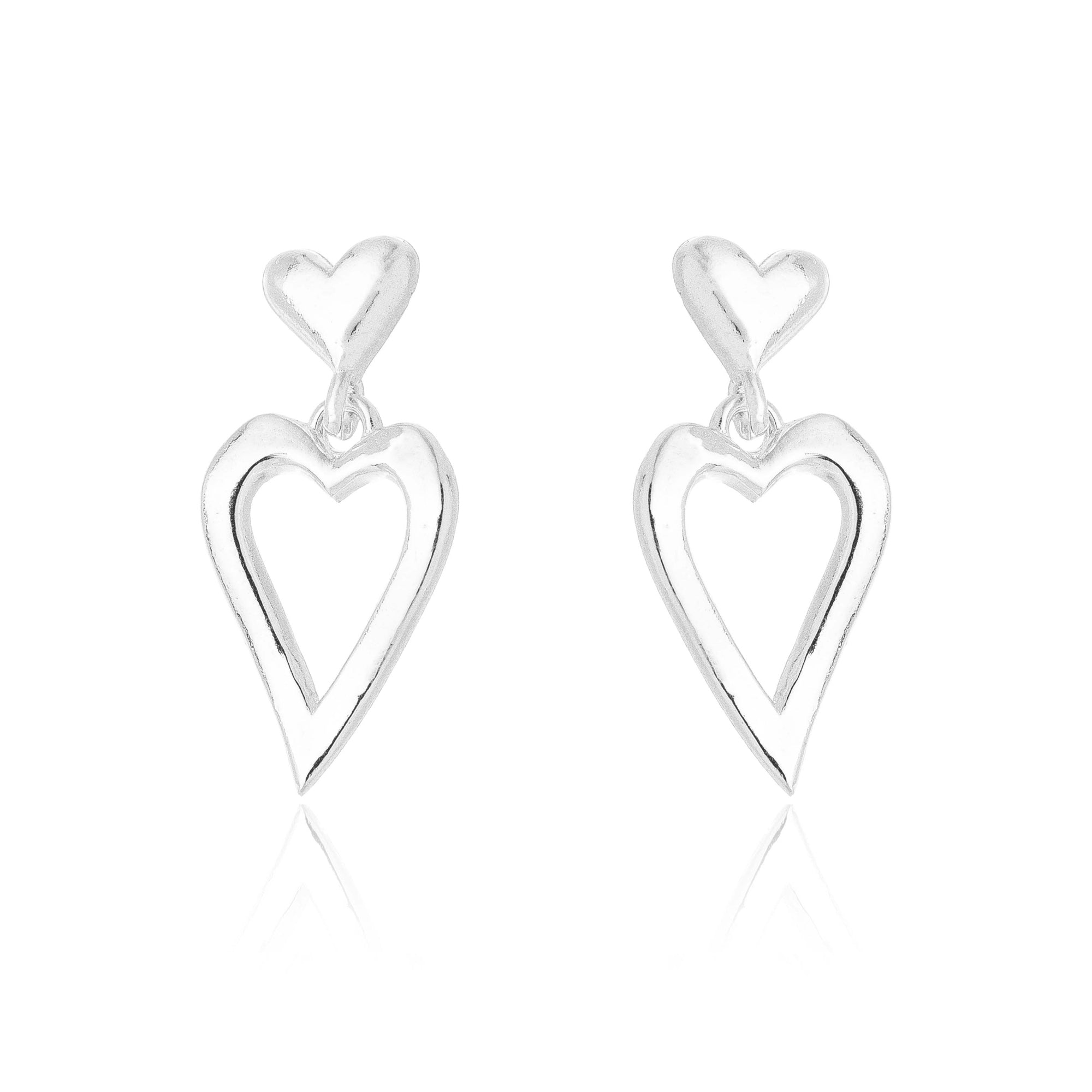 AMOUR EARRING | SILVER | ETERNAL LOVE| BRAINSTORM JEWELRY