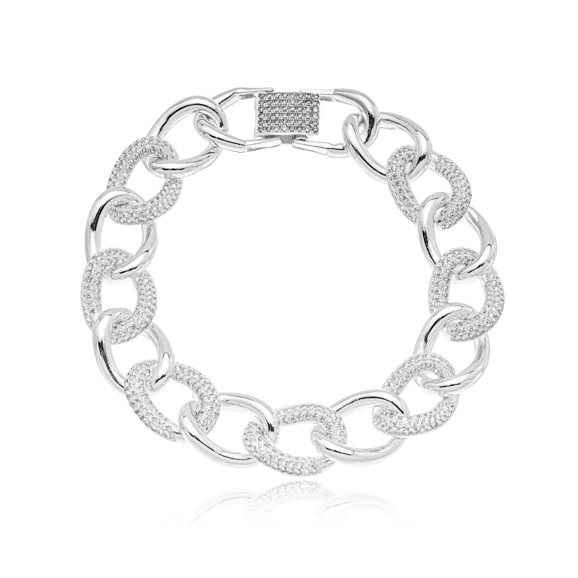 BOND BRACELET | SILVER | GLIMMER COLLECTION | BRAINSTORM JEWELRY - Brainstorm Jewelry