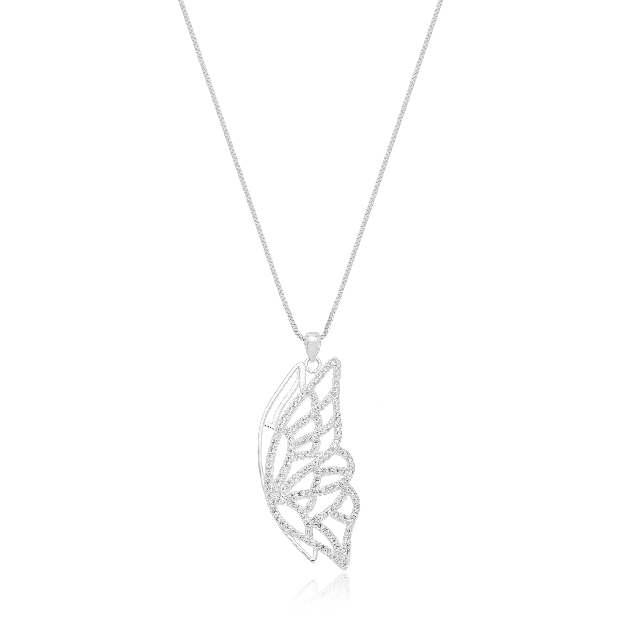 WINGED NECKLACE | SILVER | ETERNAL LOVE COLLECTION | BRAINSTORM JEWELRY