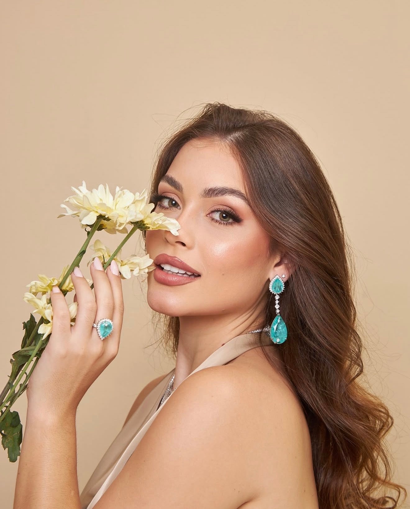 FUSION TOURMALINE DROP GABRIELA EARRING| SILVER | 925 QUEEN | BRAINSTORM JEWELRY