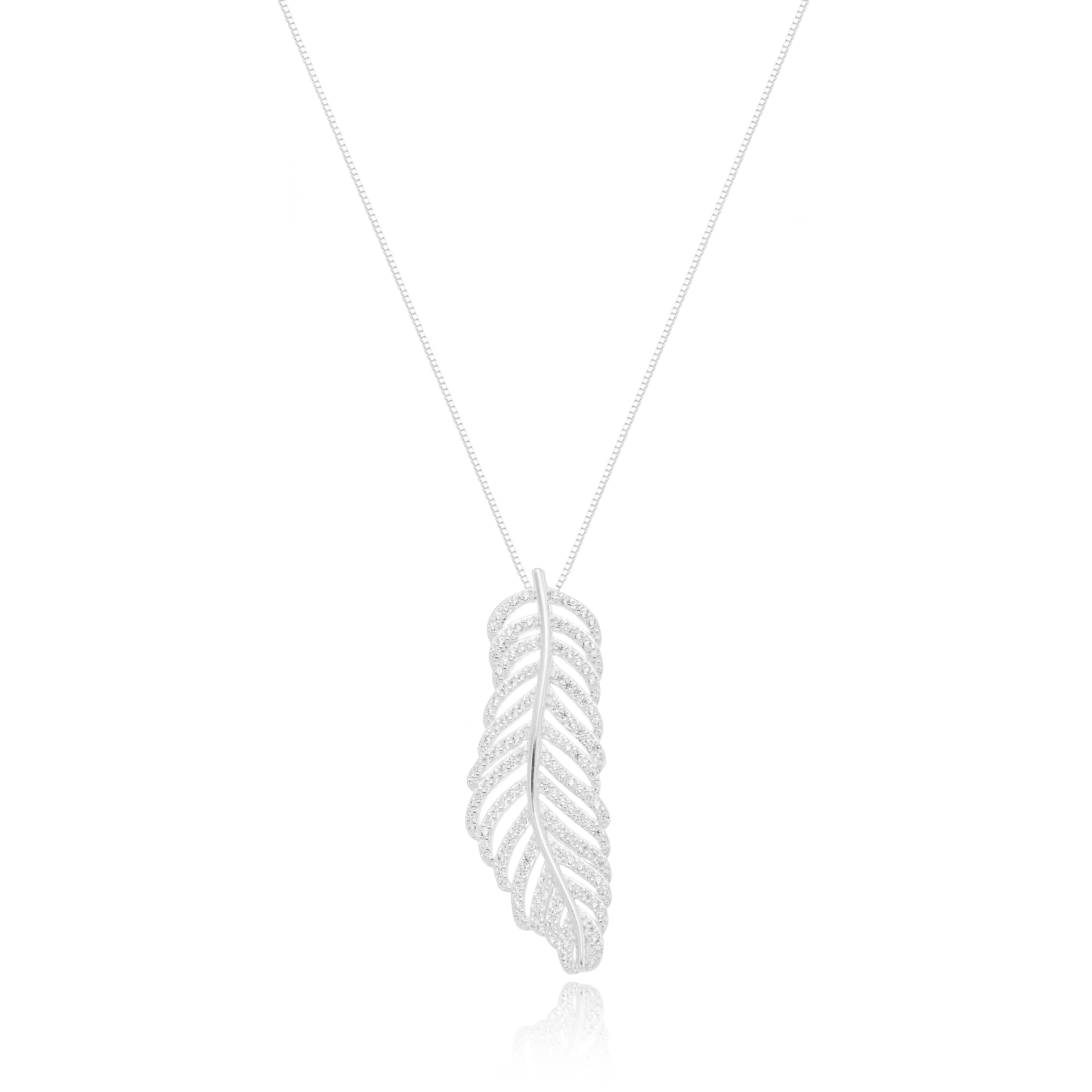 BIRDS OF FEATHER NECKLACE | SILVER | ETERNAL LOVE| BRAINSTORM JEWELRY - Brainstorm Jewelry