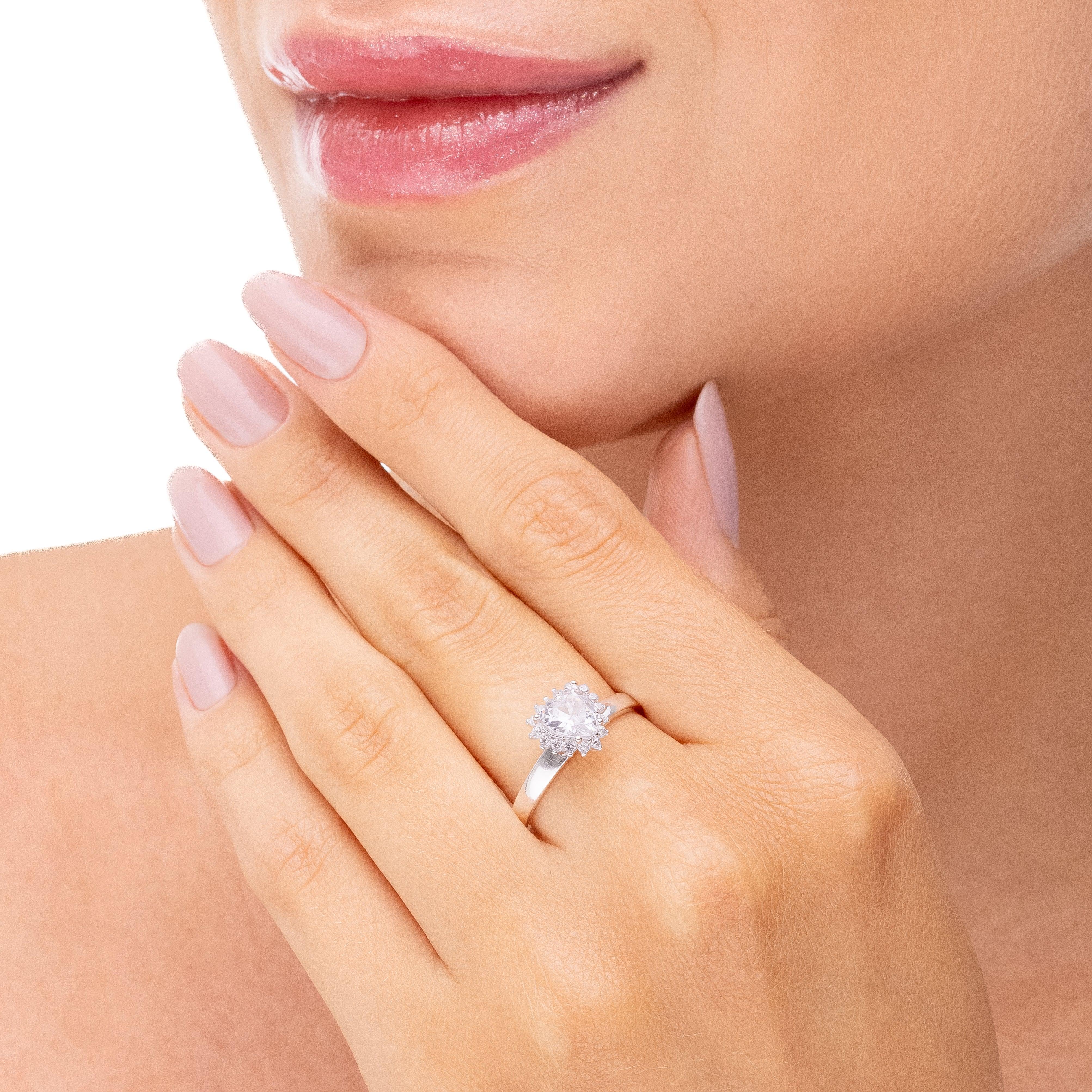PROMISSE RING | SILVER | GLIMMER COLLECTION | BRAINSTORM JEWELRY - Brainstorm Jewelry
