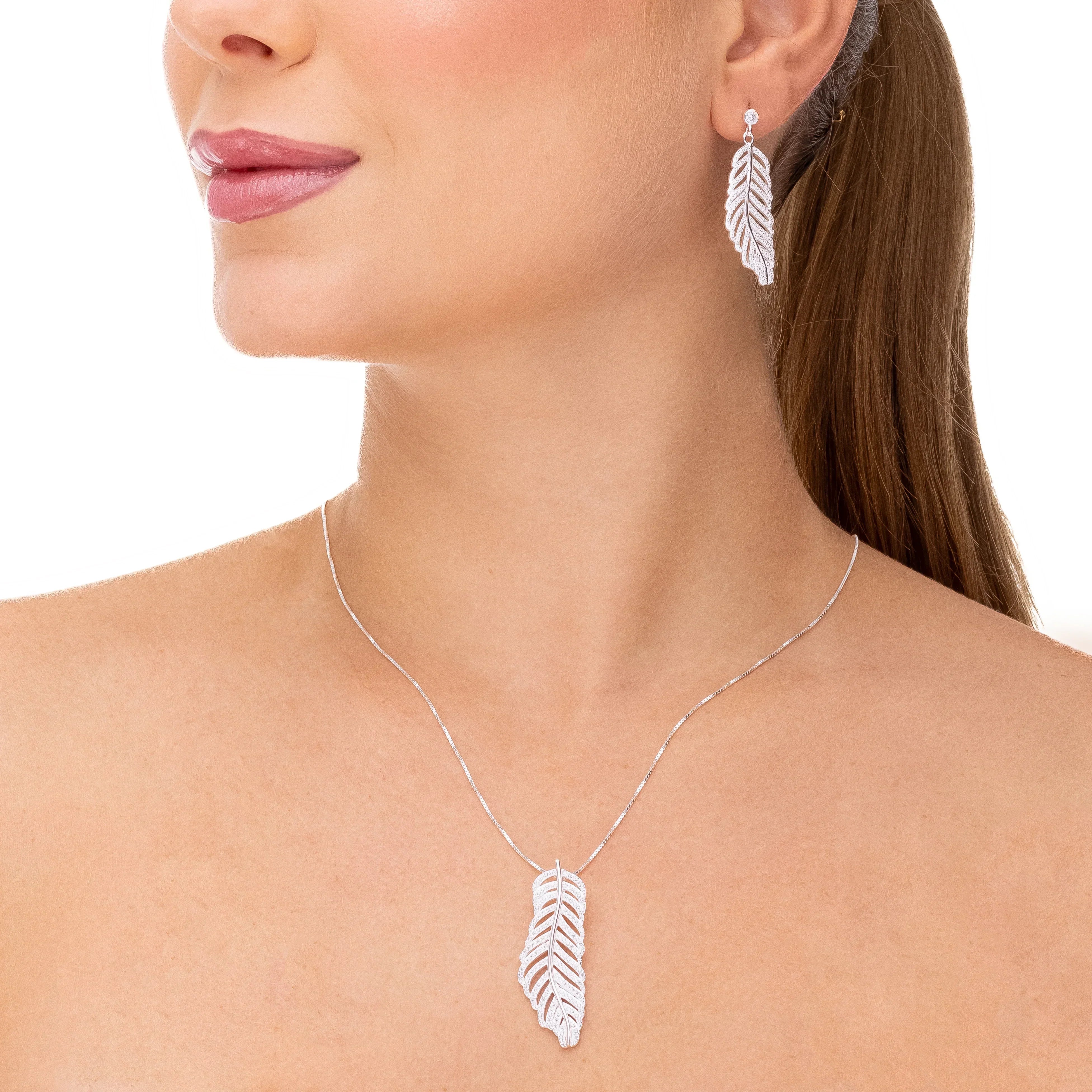 BIRDS OF FEATHER NECKLACE | SILVER | ETERNAL LOVE| BRAINSTORM JEWELRY - Brainstorm Jewelry