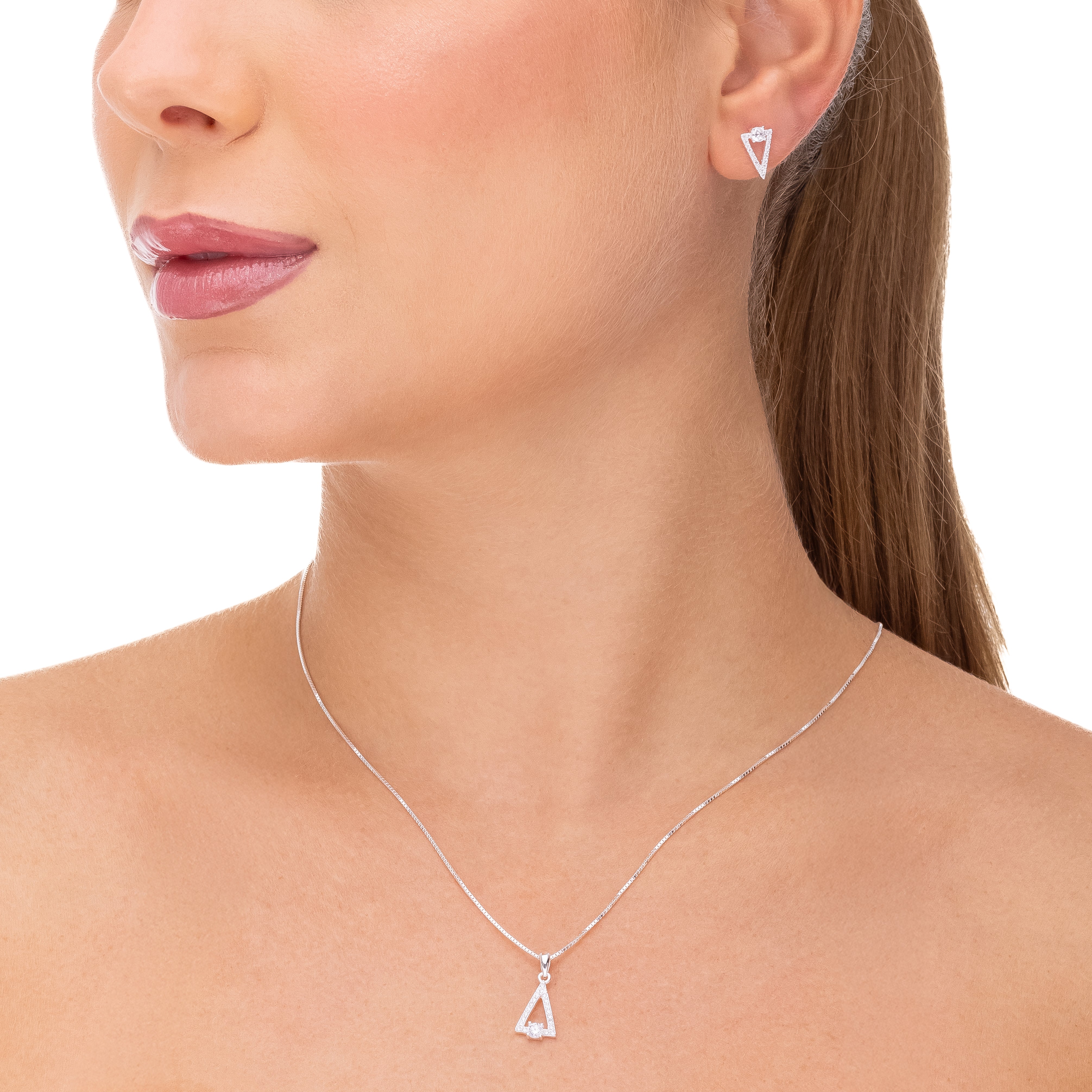 PRISCILA NECKLACE | SILVER | ETERNAL LOVE COLLECTION | BRAINSTORM JEWELRY
