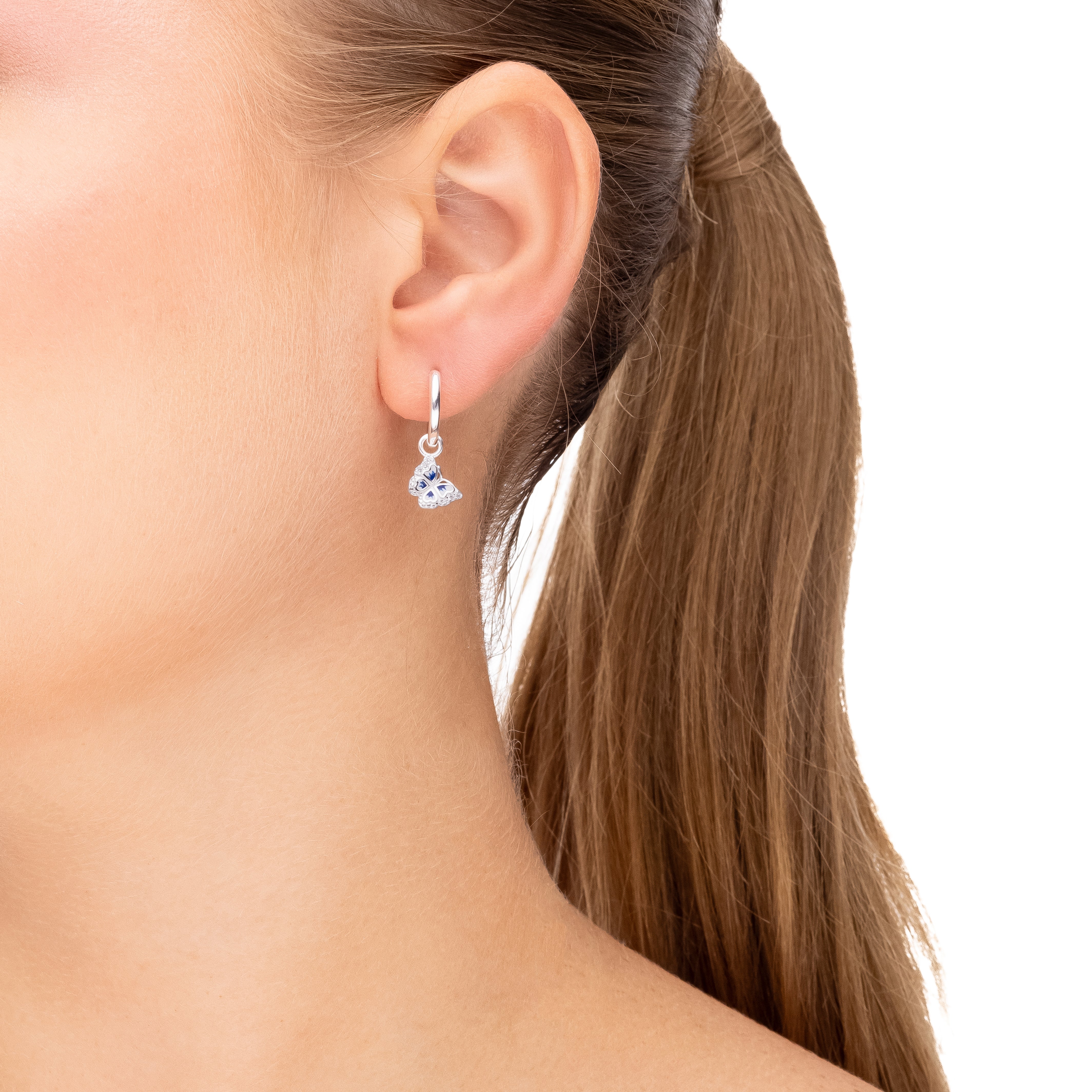 BRINCO EFEITO BORBOLETA | PRATA | AMOR ETERNO | JOIAS BRAINSTORM