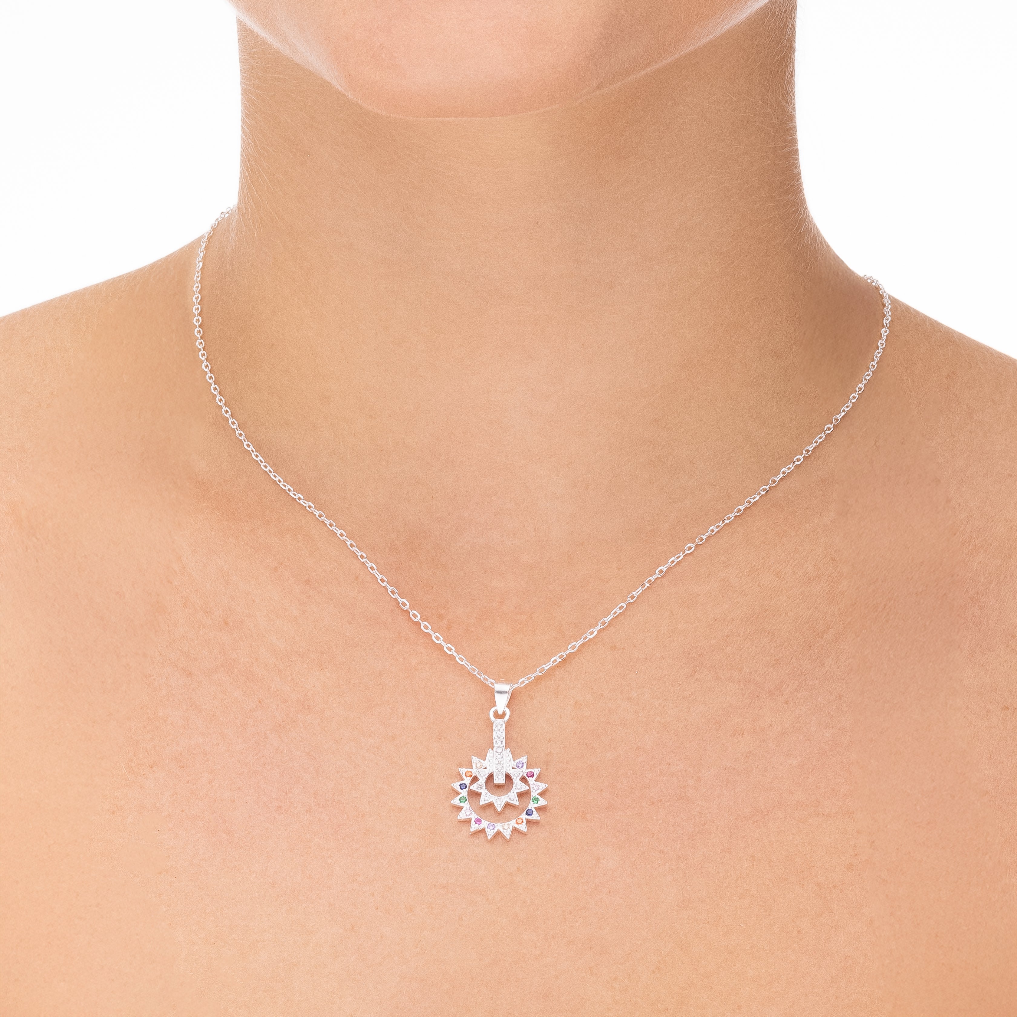 FLORA NECKLACE | SILVER | ETERNAL LOVE| BRAINSTORM JEWELRY