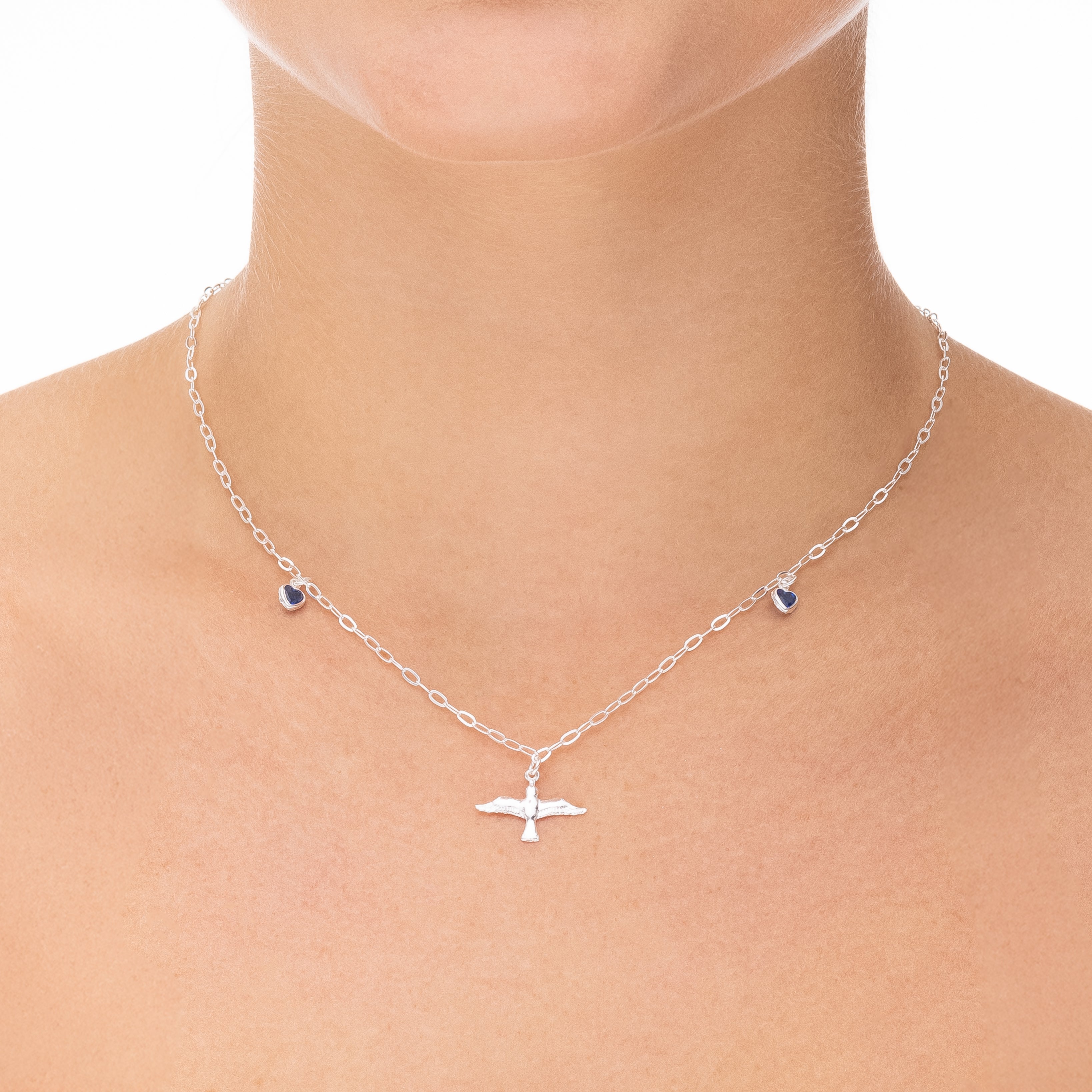 EAGLE NECKLACE | SILVER | ETERNAL LOVE| BRAINSTORM JEWELRY