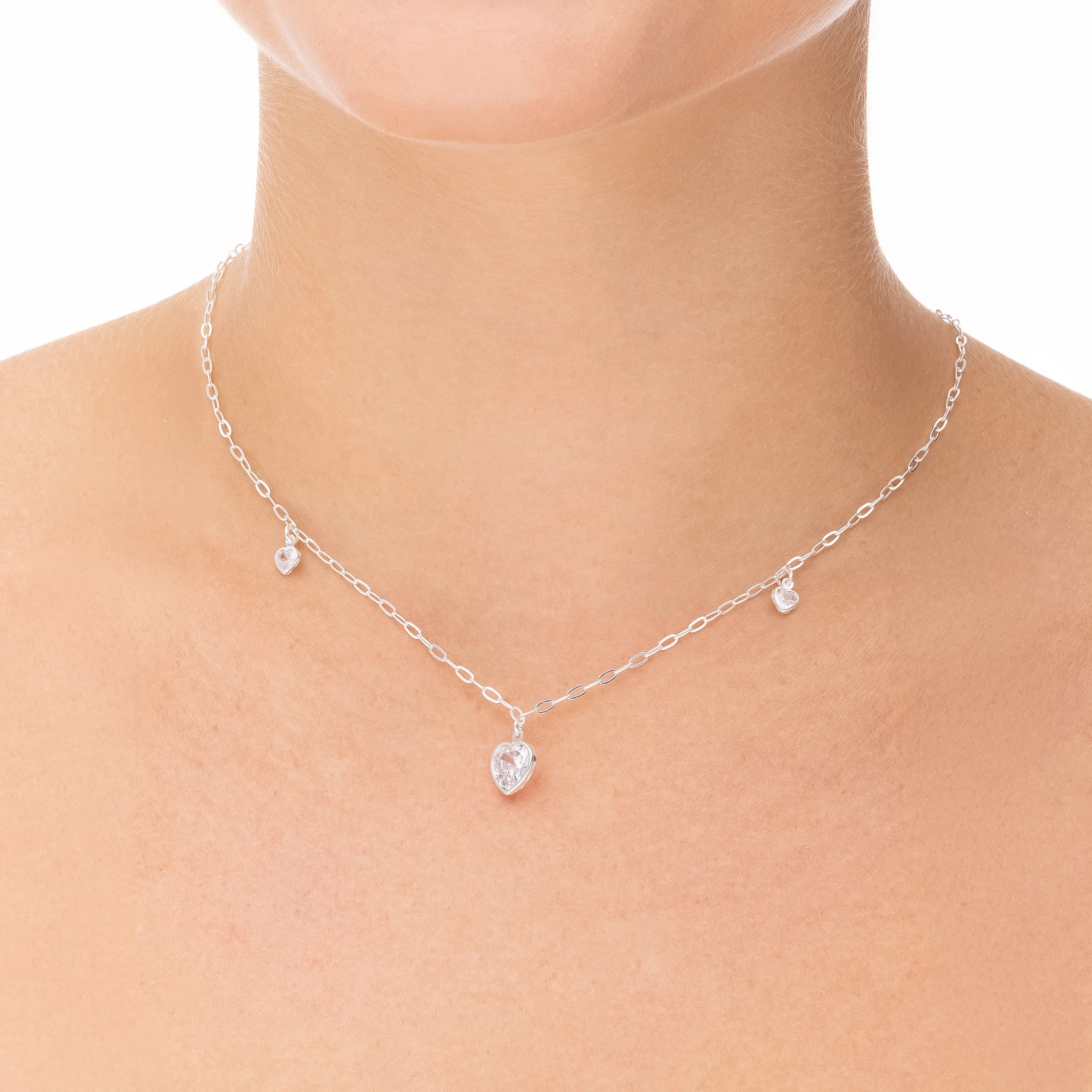 DELIGHT NECKLACE | SILVER | ETERNAL LOVE| BRAINSTORM JEWELRY - Brainstorm Jewelry