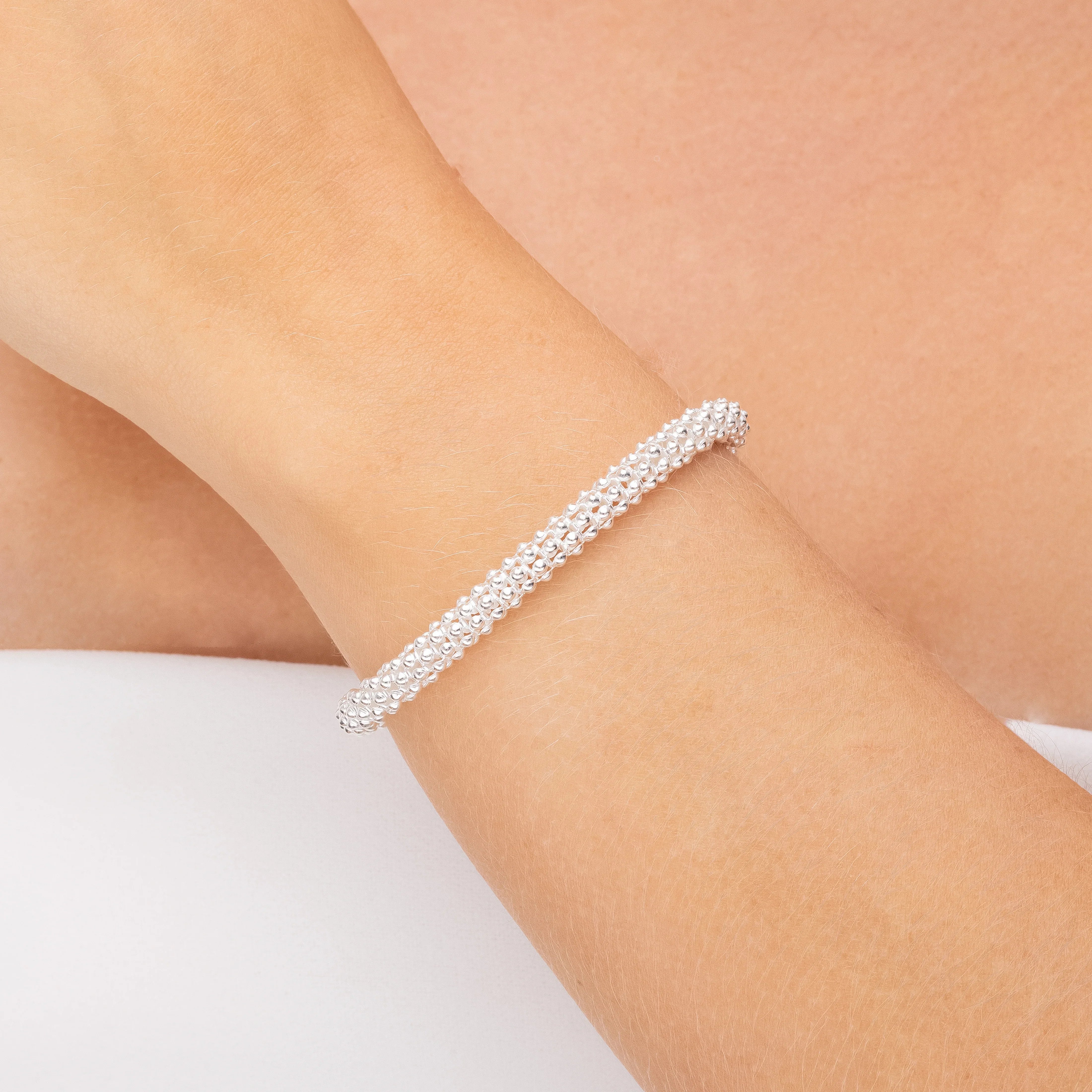 DOTS BRACELET | SILVER | GLIMMER COLLECTION | BRAINSTORM JEWELRY - Brainstorm Jewelry