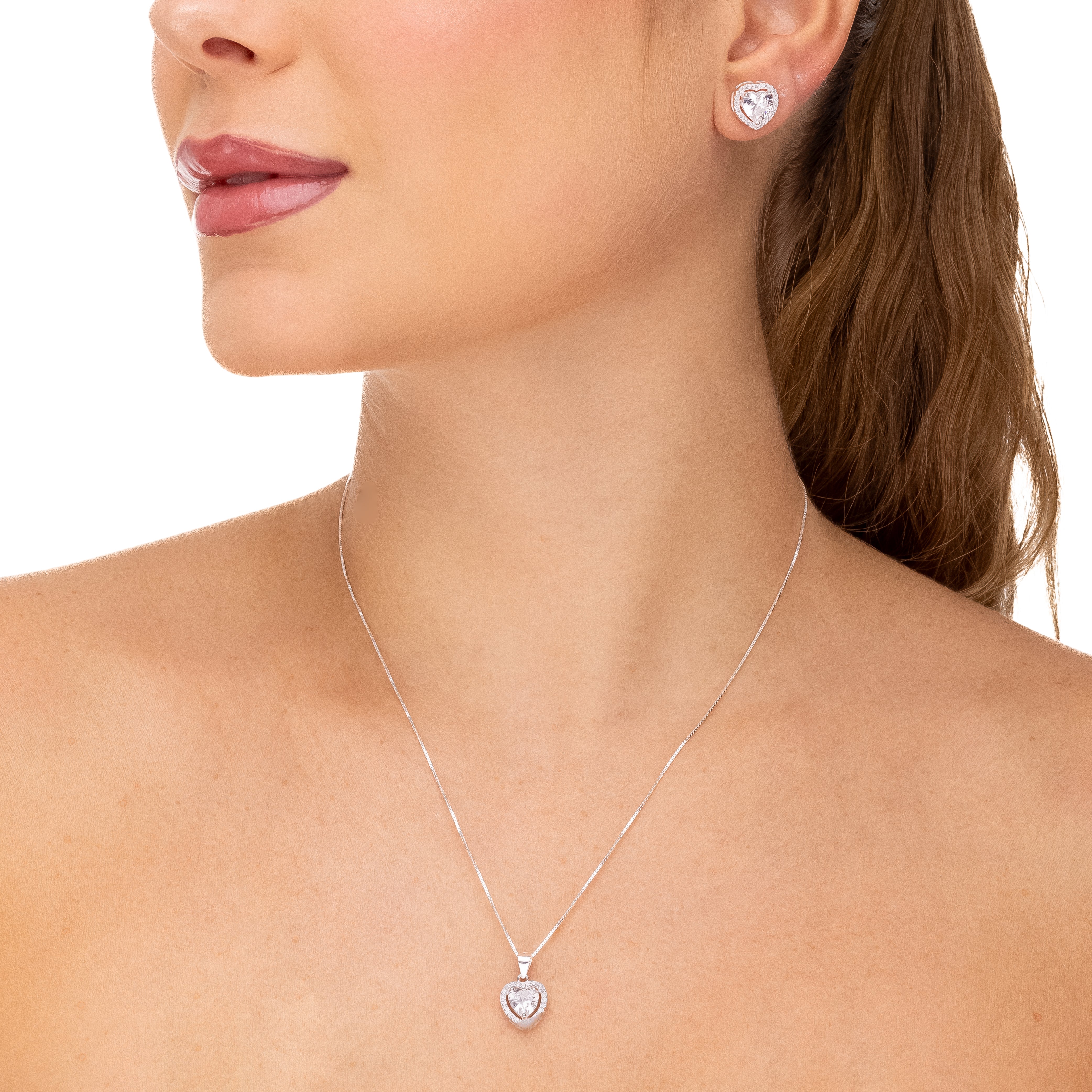 MAGNETIC HEART EARRING | SILVER | ETERNAL LOVE | BRAINSTORM JEWELRY
