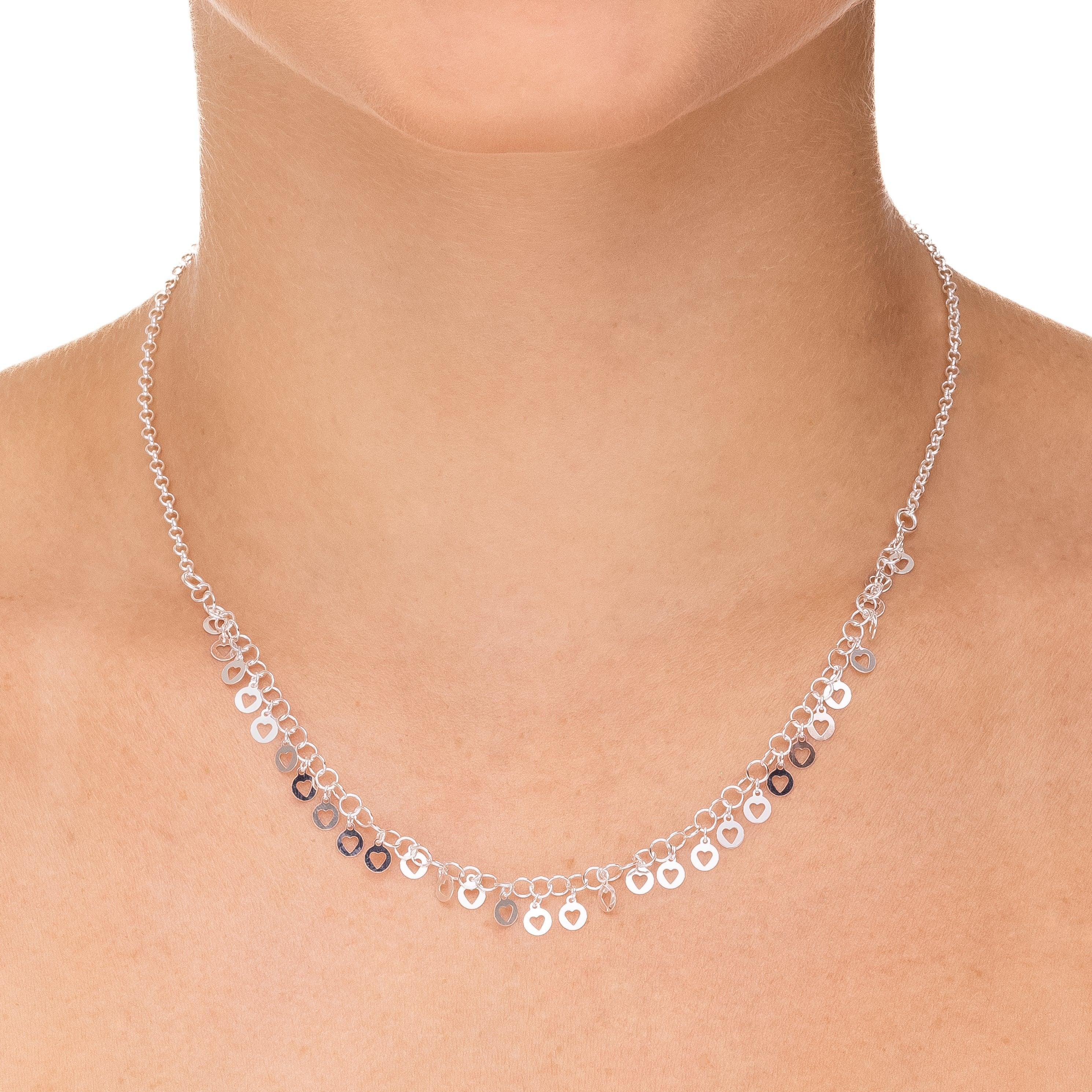 HOWARD NECKLACE | SILVER | GLIMMER COLLECTION | BRAINSTORM JEWELRY - Brainstorm Jewelry