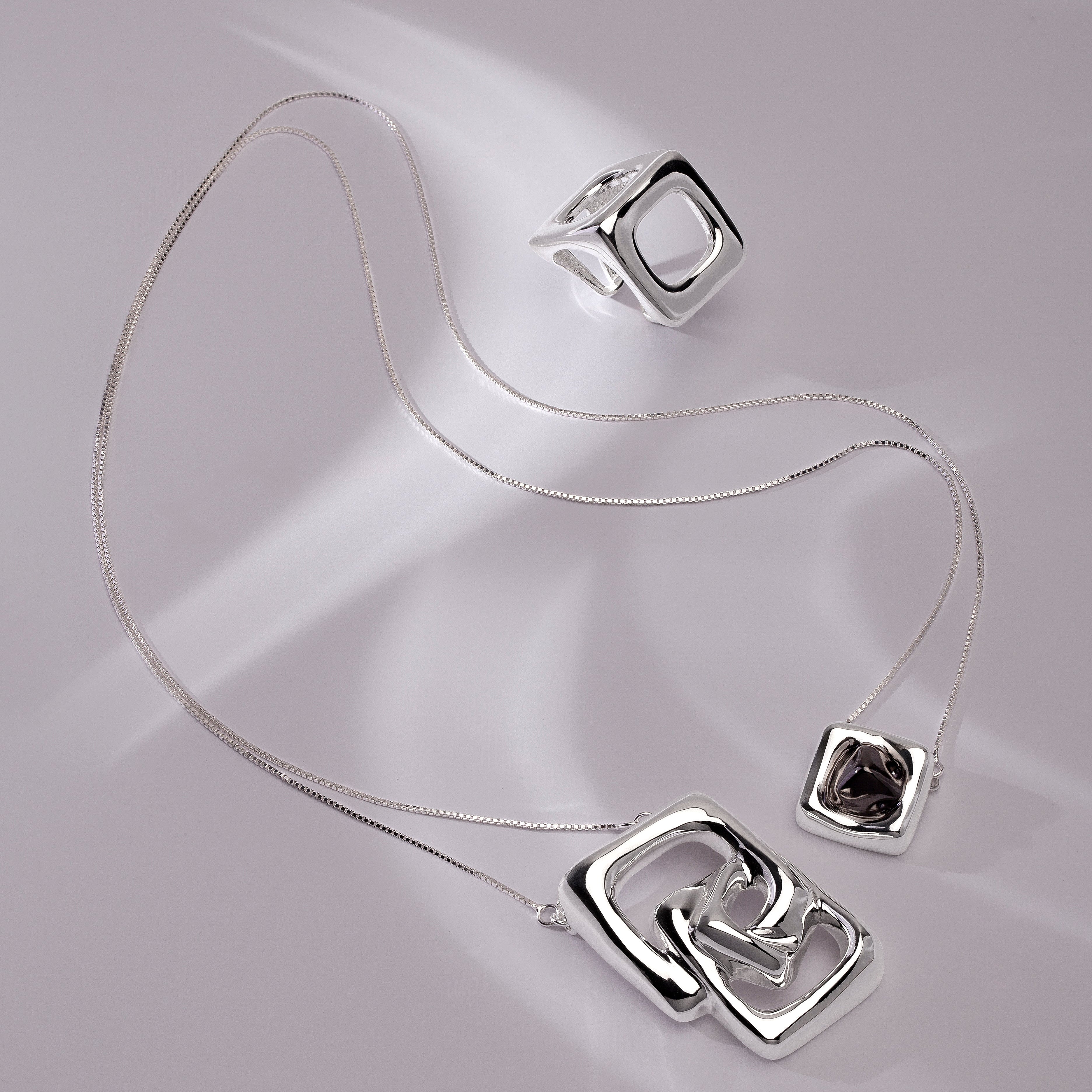 BRAVE NECKLACE | SILVER PLATED | UNSTOPPABLE COLLECTION | BRAINSTORM JEWELRY