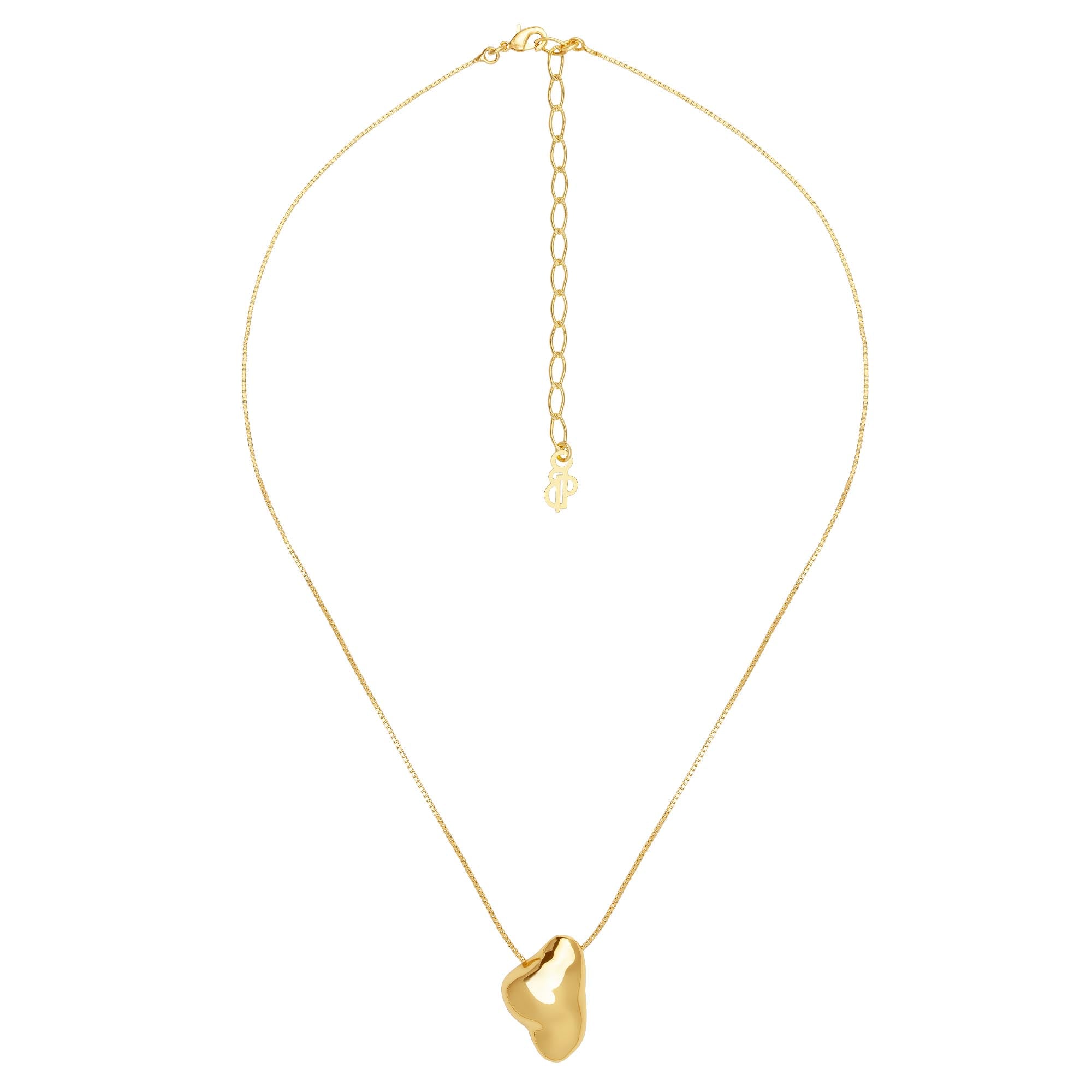 FLAME NECKLACE| 18K GOLD PLATED | UNSTOPPABLE COLLECTION | BRAINSTORM JEWELRY