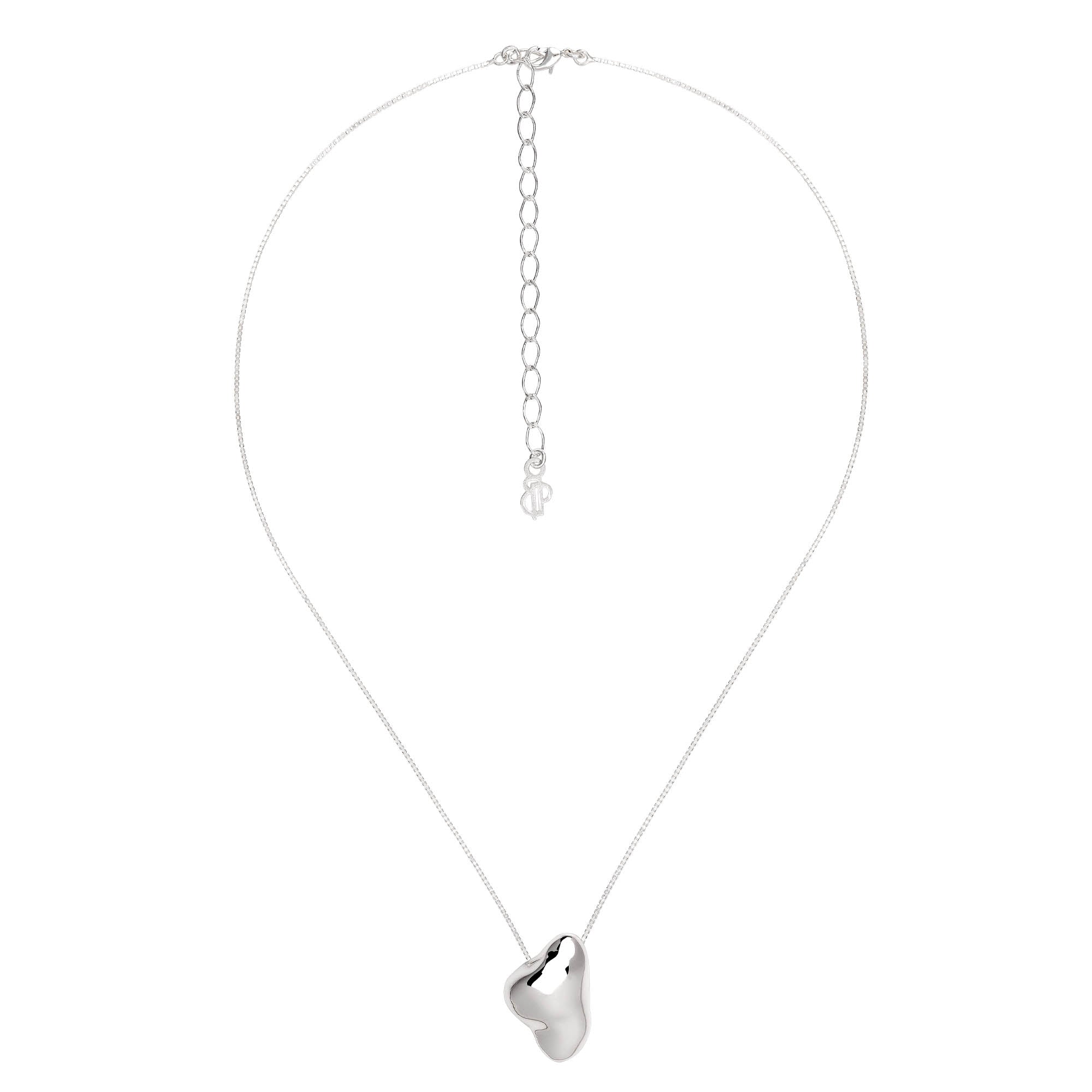 FLAME NECKLACE| SILVER PLATED | UNSTOPPABLE COLLECTION | BRAINSTORM JEWELRY