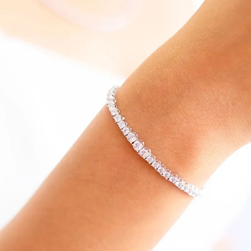 ZIRCONIA RIVIERA BELLA BRACELET | SILVER | 925 QUEEN | BRAINSTORM JEWELRY - Brainstorm Jewelry