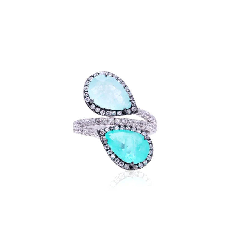 TOURMALINE FERNANDA RING | SILVER | 925 QUEEN | BRAINSTORM JEWELRY - Brainstorm Jewelry