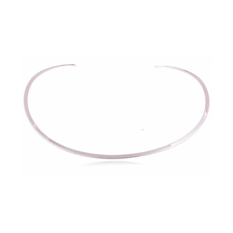 CHOCKER NECKLACE| WHITE RHODIUM | OPULENCE| BRAINSTORM JEWELRY - Brainstorm Jewelry