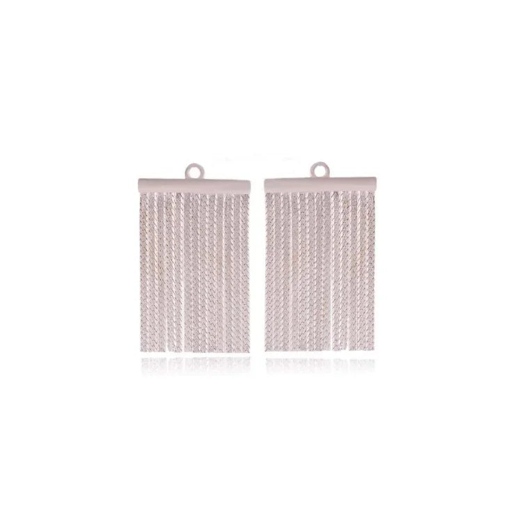 FRINGE FOR EARRING | WHITE RHODIUM | OPULENCE | BRAINSTORM JEWELRY - Brainstorm Jewelry
