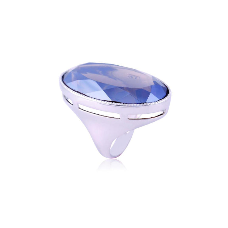 SMOKY QUARTZ RING | WHITE RHODIUM | OPULENCE | BRAINSTORM JEWELRY - Brainstorm Jewelry