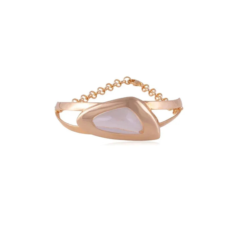 ROCKY CRYSTAL ESSENCE BRACELET | GOLD PLATED | NEW RADIANT RANGE | BRAINSTORM JEWELRY - Brainstorm Jewelry