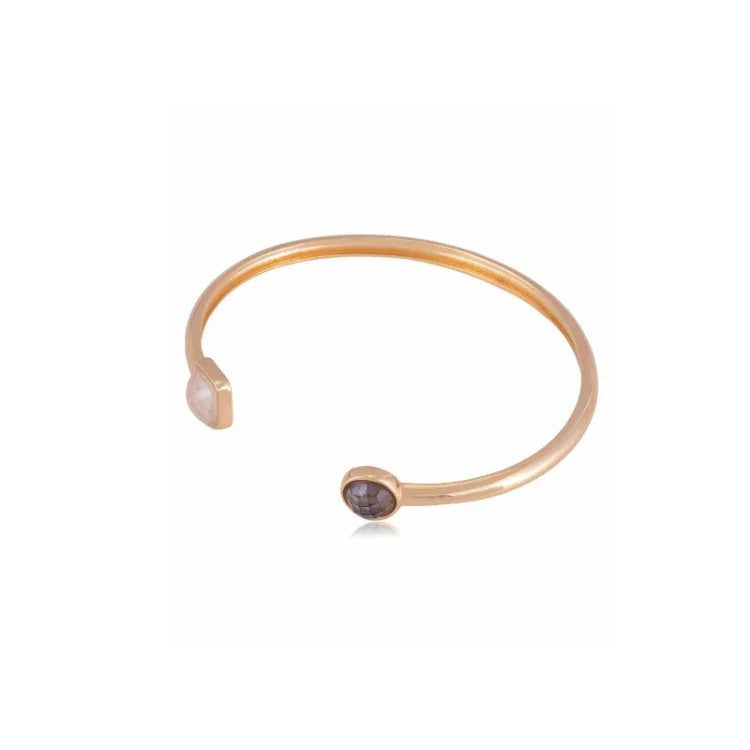 SMOKY QUARTZ AND MILKY QUARTZ - BRACELET - Brainstorm Jewelry