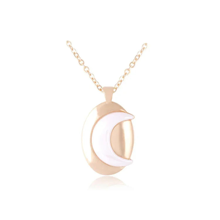 PORCELAIN INFINITE NECKLACE | GOLD PLATED | OPULENCE | BRAINSTORM JEWELRY - Brainstorm Jewelry
