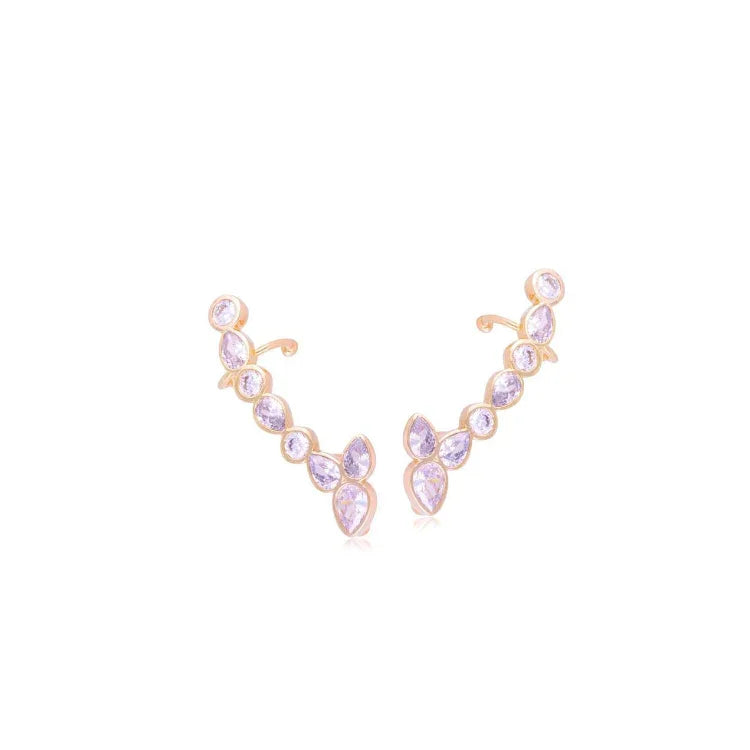 EARCUFF NAVETTE ZIRCONIA - GOLD PLATED | BRAINSTORM JEWELRY - Brainstorm Jewelry