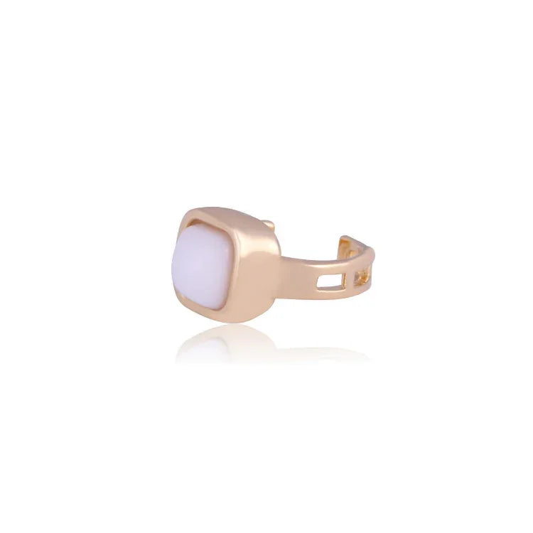 PORCELAIN SERAFH PIERCING | GOLD PLATED | OPULENCE | BRAINSTORM JEWELRY - Brainstorm Jewelry