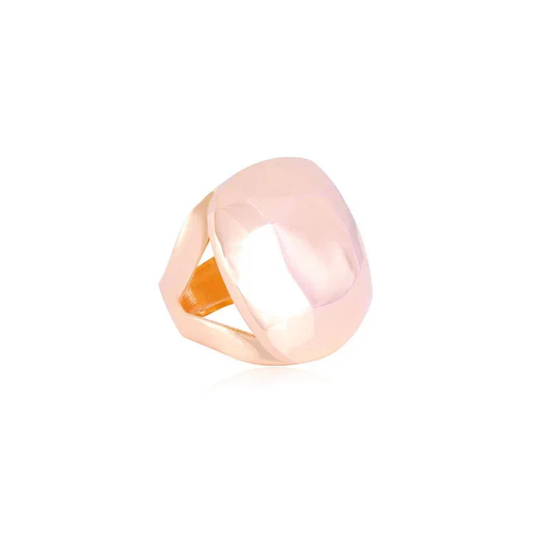 18K GOLD PLATED SQUARE RING | ROYALTY | BRAINSTORM JEWELRY - Brainstorm Jewelry