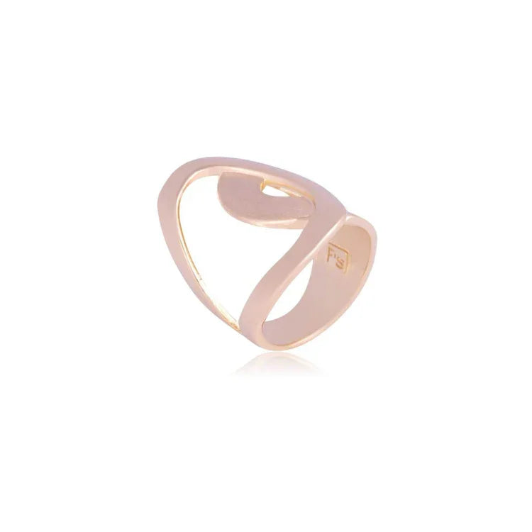 18K GOLD SPIRAL RING | GOLD PLATED | SHINE BRIGHT | BRAINSTORM JEWELRY - Brainstorm Jewelry