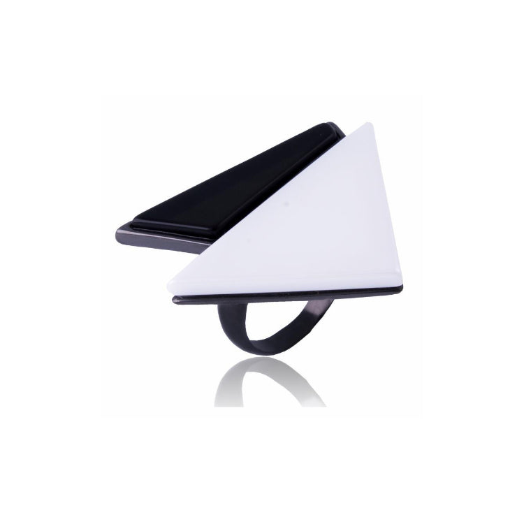 ONYX VOW RING | BLACK RHODIUM | ECLIPSE| BRAINSTORM JEWELRY - Brainstorm Jewelry