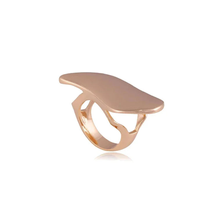 MODERN RING | GOLD PLATED | BRAINSTORM JEWELRY - Brainstorm Jewelry