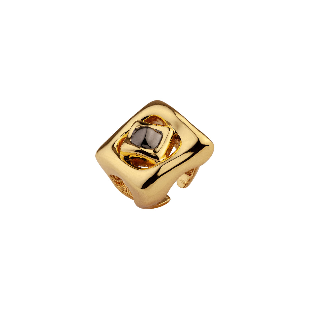 BRAVE RING | 18K GOLD PLATED | UNSTOPPABLE COLLECTION | BRAINSTORM JEWELRY