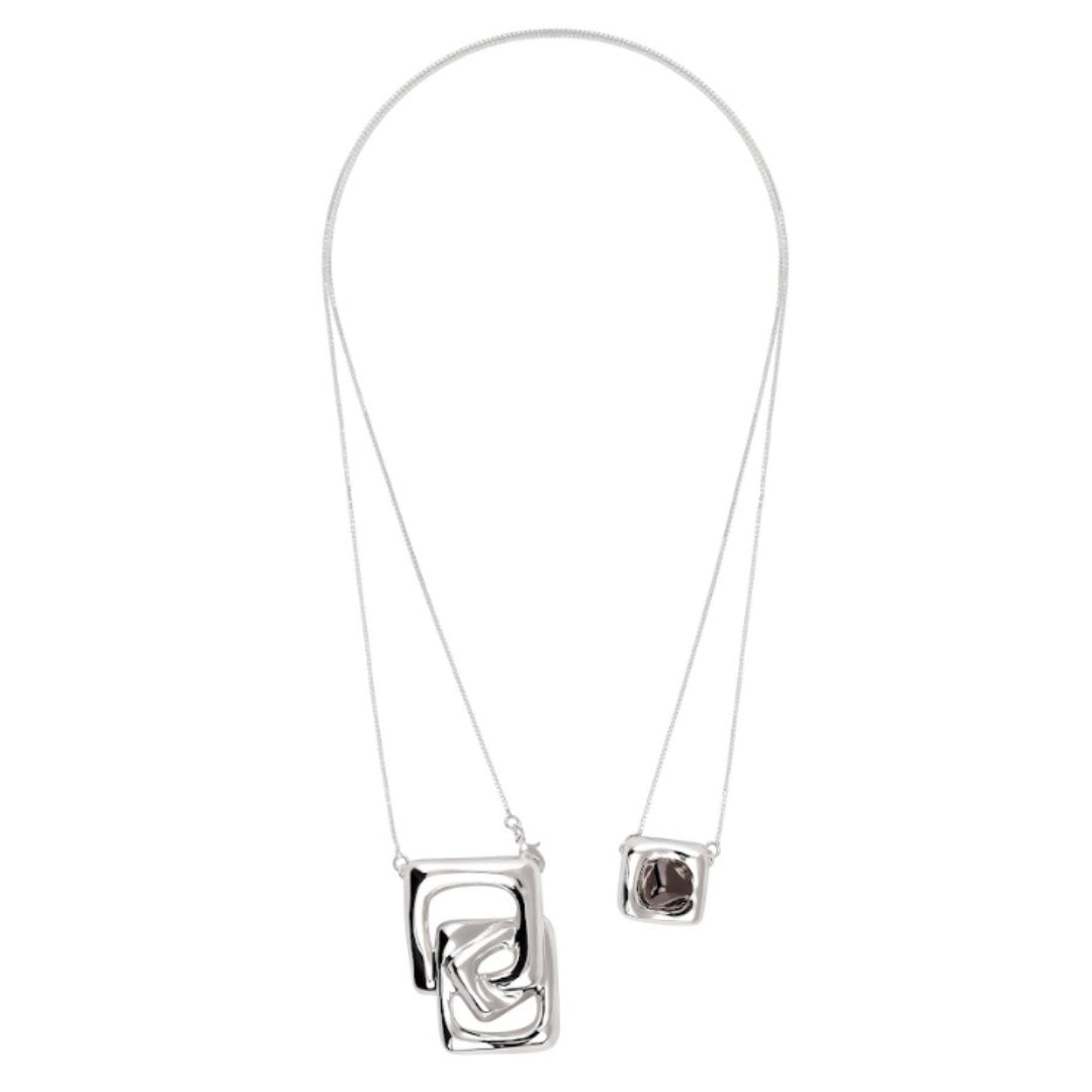 BRAVE NECKLACE | SILVER PLATED | UNSTOPPABLE COLLECTION | BRAINSTORM JEWELRY