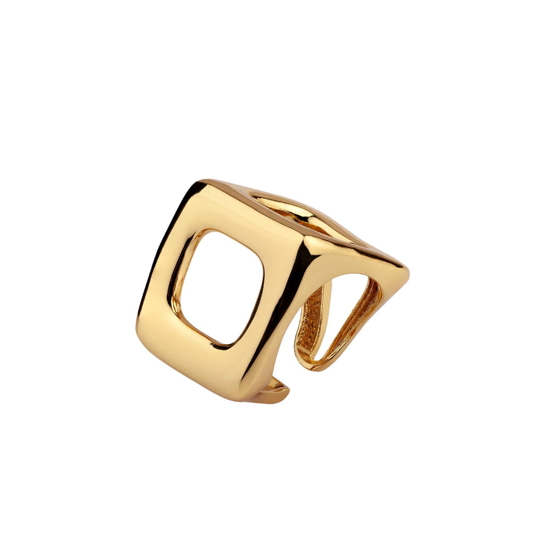FIERCE RING | 18K GOLD PLATED | UNSTOPPABLE COLLECTION | BRAINSTORM JEWELRY