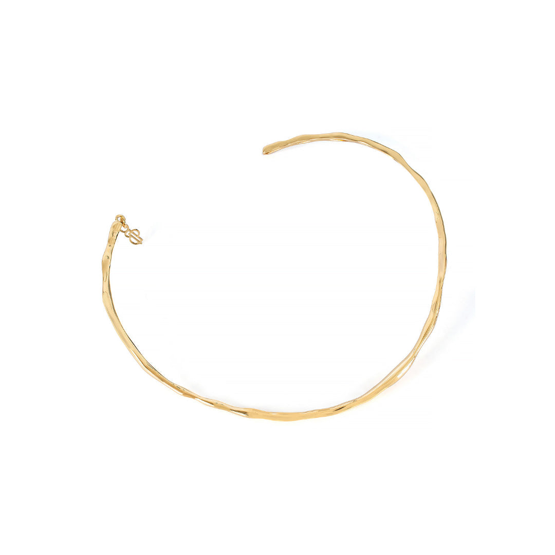 FIERCE COLLAR NECKLACE | 18K GOLD PLATED | UNSTOPPABLE COLLECTION | BRAINSTORM JEWELRY