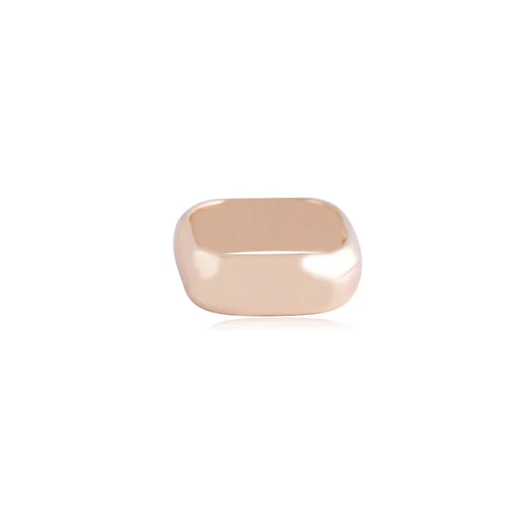 CHRYSLER SQUARE RING | GOLD PLATED | NYFW | BRAINSTORM JEWELRY - Brainstorm Jewelry