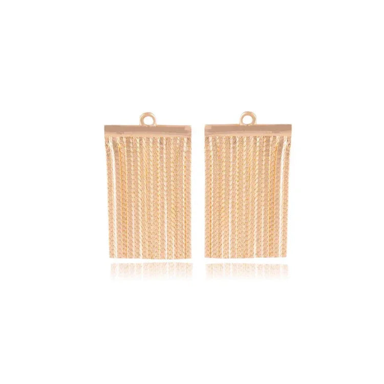 18K GOLD PLATED FRINGE EARRING | ROYALTY | BRAINSTORM JEWELRY - Brainstorm Jewelry