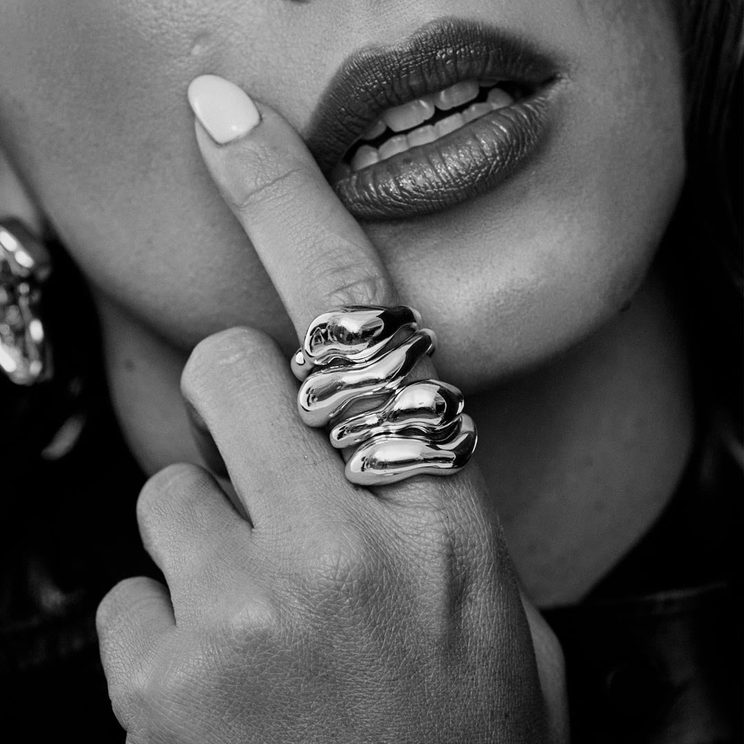 AUTHENTIC RING| 18k GOLD PLATED | UNSTOPPABLE COLLECTION | BRAINSTORM JEWELRY