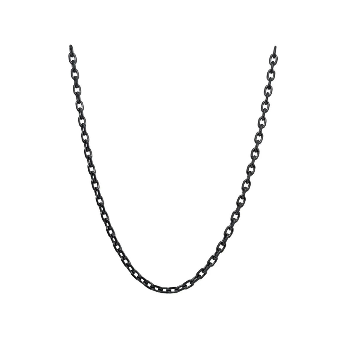 THIN CHAIN | BLACK RHODIUM | ECLIPSE | BRAINSTORM JEWELRY - Brainstorm Jewelry