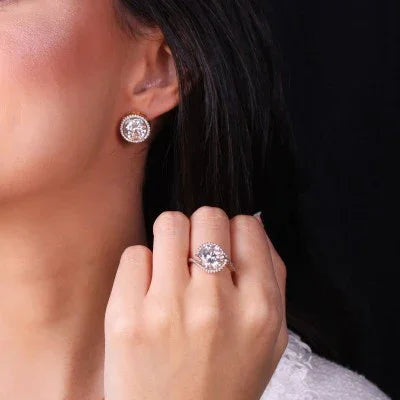 ZIRCONIA CRYSTAL ELEGANT RING | GOLD PLATED | OPULENCE | BRAINSTORM JEWELRY - Brainstorm Jewelry