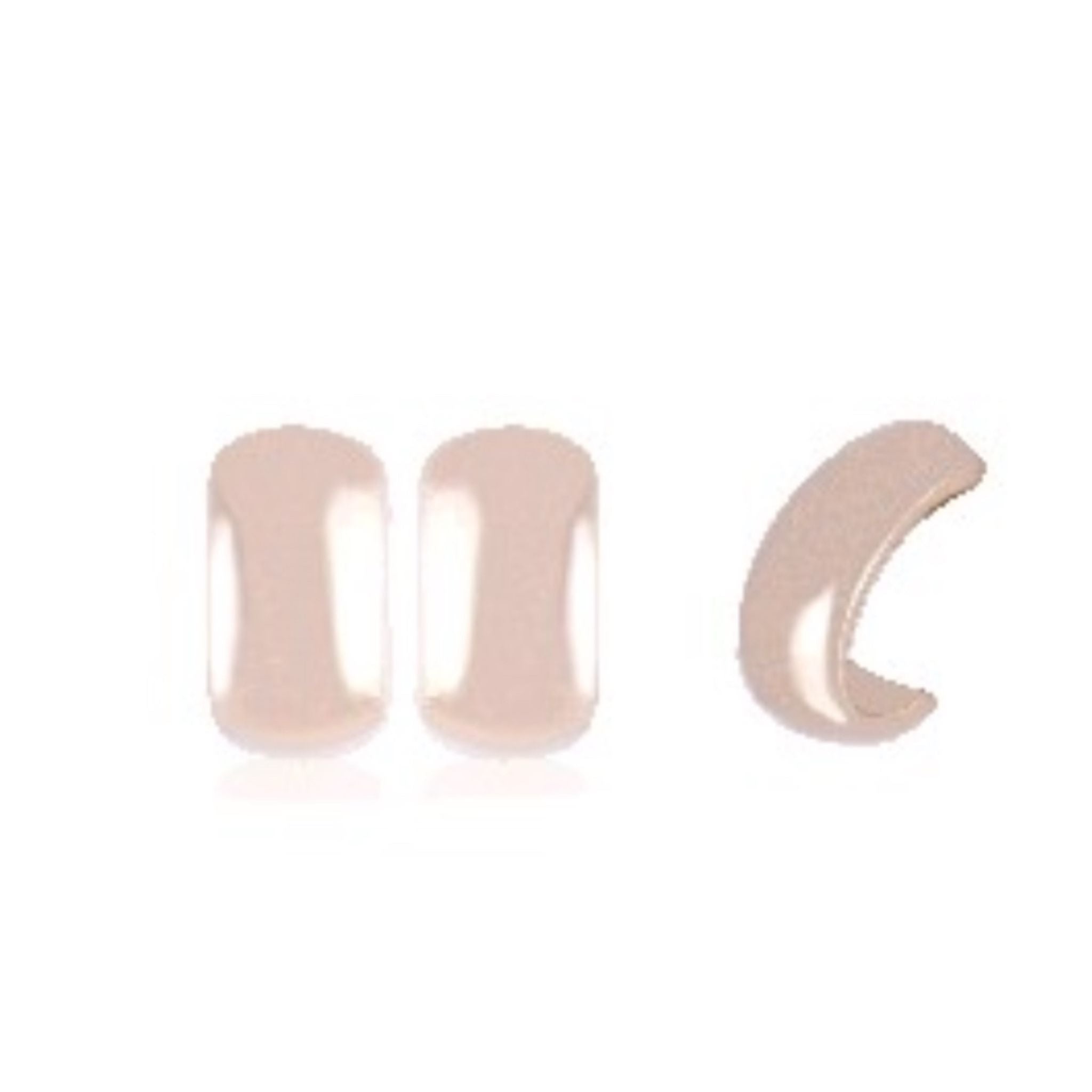 SMALL HALF-MOON - GOLD-PLATED EARRINGS - Brainstorm Jewelry