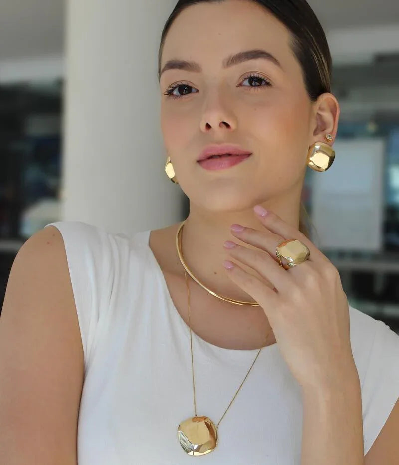 18K GOLD PLATED CLEOPATRA EARRING | ROYALTY | BRAINSTORM JEWELRY - Brainstorm Jewelry
