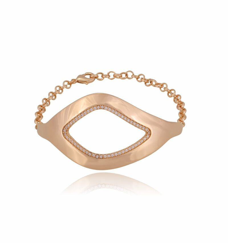 ZIRCONIA - GOLD PLATED - BRACELET