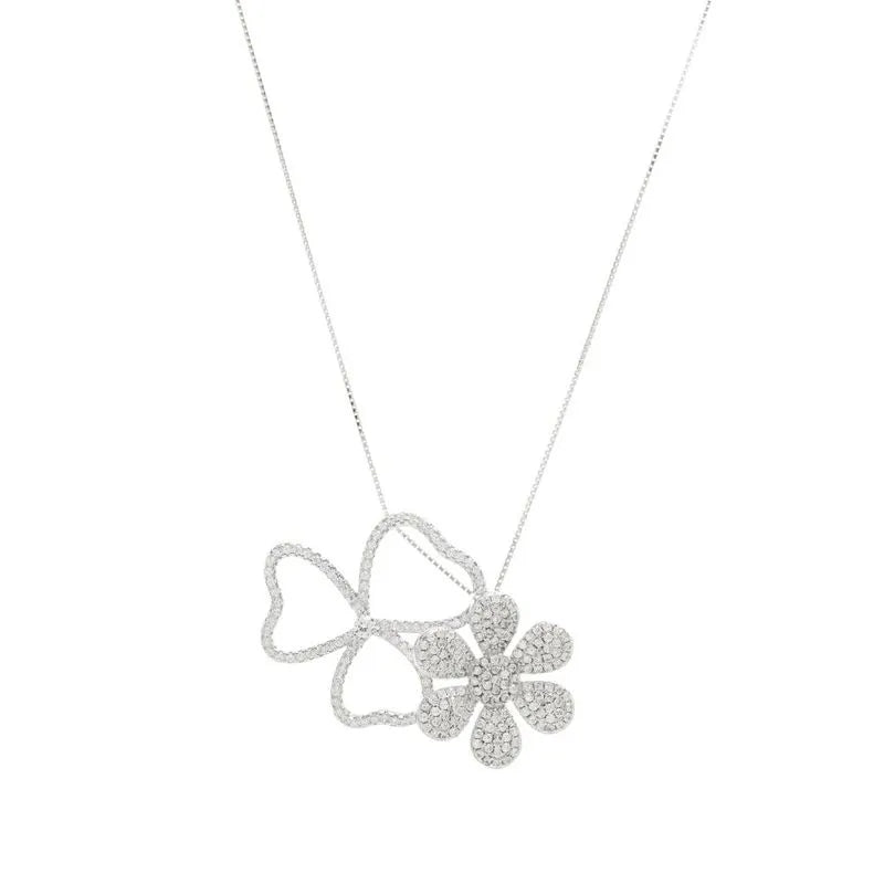 OLIVIA FLOWER/ CLOVER NECKLACE