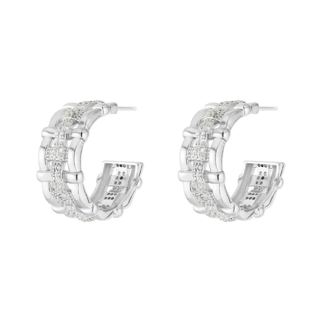 EVA HOOP EARRING