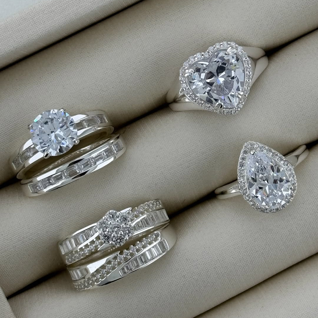 SYMPHONY RING | SILVER | GLIMMER COLLECTION | BRAINSTORM JEWELRY - Brainstorm Jewelry