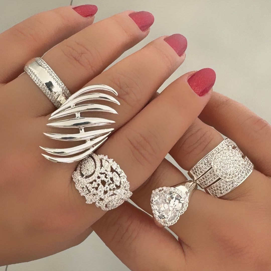 CHARM RING | SILVER | GLIMMER COLLECTION | BRAINSTORM JEWELRY