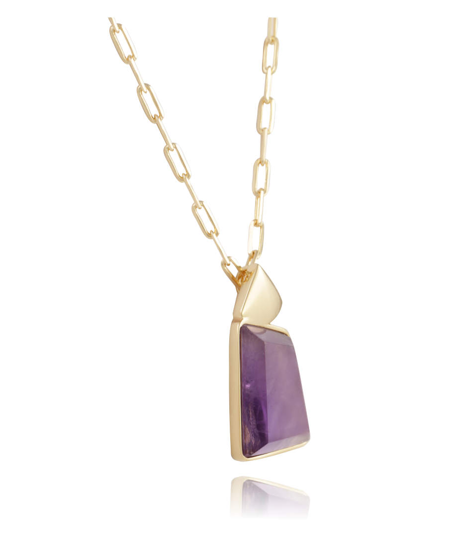 NECKLACE - AMETHYST STONE